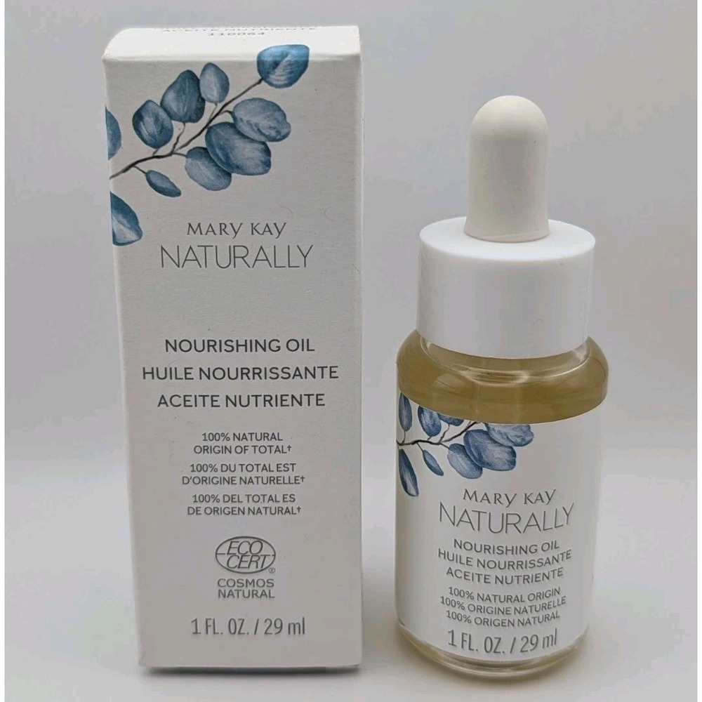 Mary Kay Naturally Nourishing Oil 1 fl oz / 29 ml Facial Serum New in Box